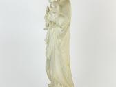 Gipsinė Švč. Mergelės Marijos ir kūd. Jėzaus statu - nuotraukos Nr. 5
