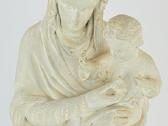 Gipsinė Švč. Mergelės Marijos ir kūd. Jėzaus statu - nuotraukos Nr. 6