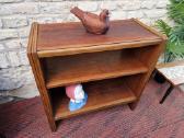 Vintažinė mid century riešutmedžio knygų lentyna - nuotraukos Nr. 22