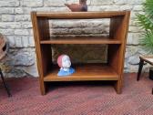 Vintažinė mid century riešutmedžio knygų lentyna - nuotraukos Nr. 23