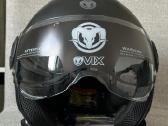 Retro motociklo šalmas Ovix su stiklu dydis L 59€ - nuotraukos Nr. 2