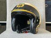 Retro motociklo šalmas Dexter Custom M dydis - nuotraukos Nr. 6