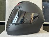 Motociklo šalmas Dexter Black Mat M ir L Dydžiai