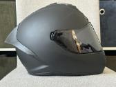 Motociklo šalmas Dexter Black Mat M ir L Dydžiai - nuotraukos Nr. 3