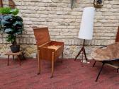 Vintažinis mid century tikmedžio staliukas/siūlinė - nuotraukos Nr. 18