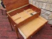 Vintažinis mid century tikmedžio staliukas/siūlinė - nuotraukos Nr. 19
