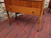 Vintažinis mid century tikmedžio staliukas/siūlinė - nuotraukos Nr. 30