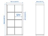 Ikea Kallax 4x2 - nuotraukos Nr. 3
