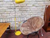 Vintažinis mid century zomšos fotelis"balloon" - nuotraukos Nr. 6