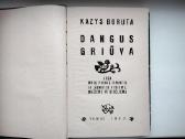 K. Boruta. Dangus griūva. 1965 m. leid. - nuotraukos Nr. 2
