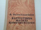 Knyga"klijuotinės medžio konstrukcijos"