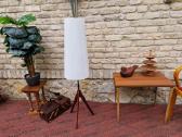 Vintažinis mid century tikmedžio toršeras