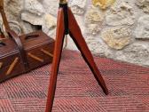 Vintažinis mid century tikmedžio toršeras - nuotraukos Nr. 6