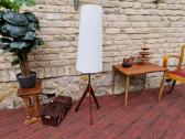 Vintažinis mid century tikmedžio toršeras - nuotraukos Nr. 7