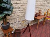 Vintažinis mid century tikmedžio toršeras - nuotraukos Nr. 10