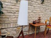 Vintažinis mid century tikmedžio toršeras - nuotraukos Nr. 11