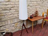 Vintažinis mid century tikmedžio toršeras - nuotraukos Nr. 14
