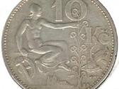 Cekoslovakija 10 korun 1930 km15