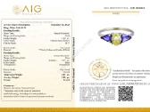 Žiedas su briliantu ir tanzanitais (1,87ct) - nuotraukos Nr. 4