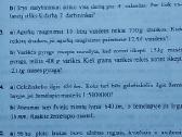 Matematikos kurso teminio kartojimo užduotys - nuotraukos Nr. 6