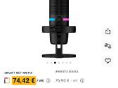Hyperx duocast mikrafonas