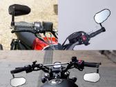 Motociklo rankenų galų veidrodėliai 360 - nuotraukos Nr. 6