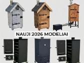 Medinė / metalinė šalto karšto dūmo rūkykla 2026