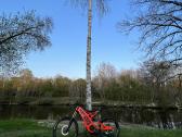 Elektrinis dviratis motociklas - nuotraukos Nr. 3