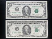 Šimtas dolerių 100$ hundred dollar bill Franklin