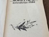 Parduodami 1986 ir 1992 m. Šeimos kalendoriai - nuotraukos Nr. 5
