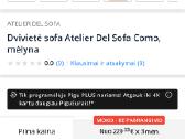 Stilinga dvivietė sofa - nuotraukos Nr. 5