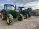 Traktorius john deere 6610 ir 6120 su krautuvu