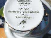 Kolekciniai Rosenthal „cupola“ Espresso puodeliai - nuotraukos Nr. 5