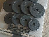 Universalus suoliukas ir hanteliai 2x15kg - nuotraukos Nr. 4