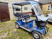 Elektrinis Keturratis Motoroleris Su Stogu V6s