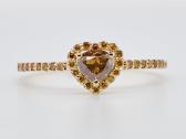 Sužadėtuvių žiedas su briliantais (0,58ct) - nuotraukos Nr. 6