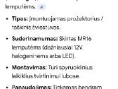 Šviestuvai,lempos ,įmontuojami šviestuvai - nuotraukos Nr. 8