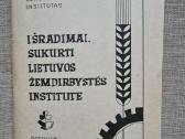 Išradimai, sukurti Lietuvos žemdirbystės institute