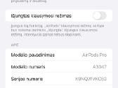 Airpods Pro 2 Orginalios - nuotraukos Nr. 6