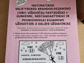 V. Mockus Vbe užduotys ir 3 dalies uždaviniai