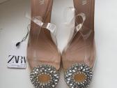 Zara nude spalvos permatomi aukštakulniai 40 dydži