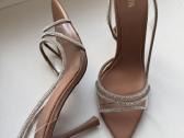 Zara nude aukštakulniai su žėrinčiomis juostelėmis - nuotraukos Nr. 2