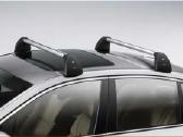 Bmw 7 serijos F01 stogo skersiniai + 2vnt Thule