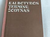 Kalbotyros terminų žodynas