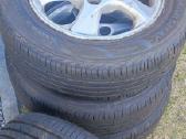 Pigiai parduodame 4 Mazda ratlankiai su padangomis - nuotraukos Nr. 4
