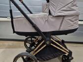 Cybex Priam V4 vežimėlio komplektacija Rose Gold - nuotraukos Nr. 4