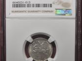 1925 m. Sidabrinis 1 litas. Ngc Ms61.