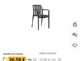 Sodo kėdės (turim 8 vnt.) Vnt. kaina 15 € - nuotraukos Nr. 3