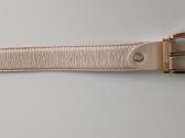 Kreminės spalvos diržas mergaitei 70 cm - nuotraukos Nr. 3