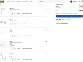 Ikea užuolaidų karnizo rinkinys - nuotraukos Nr. 2